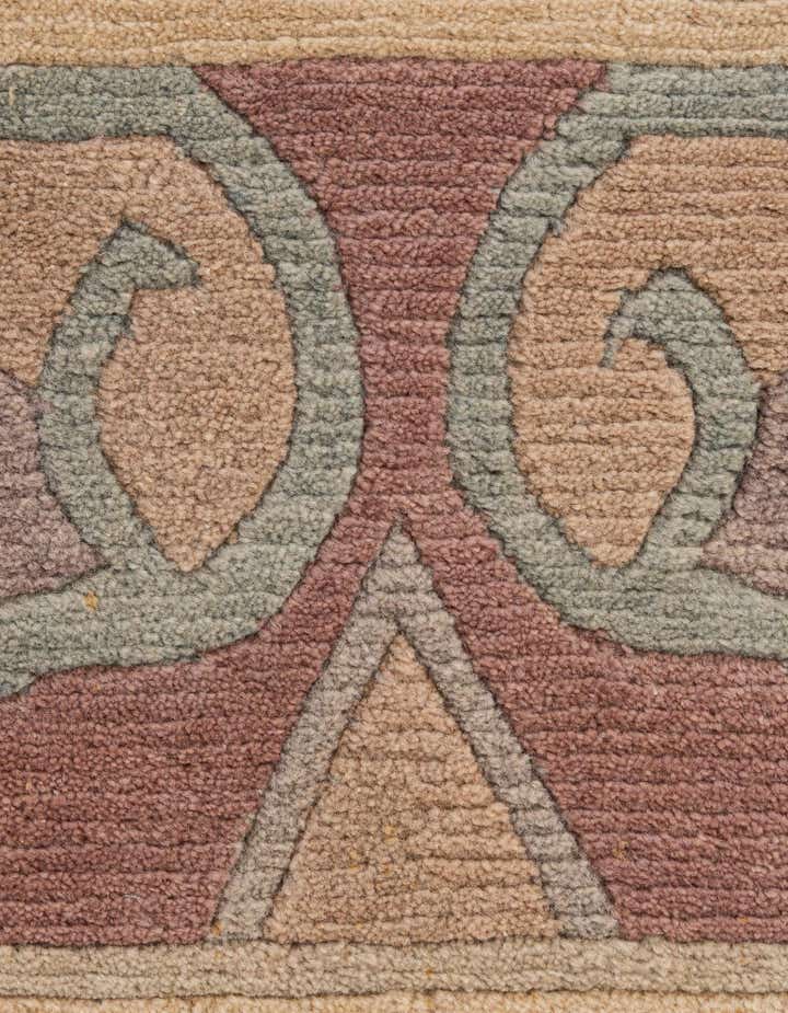 8' 4 x 11' 6 Hand Knotted Tibet Wool Rug
