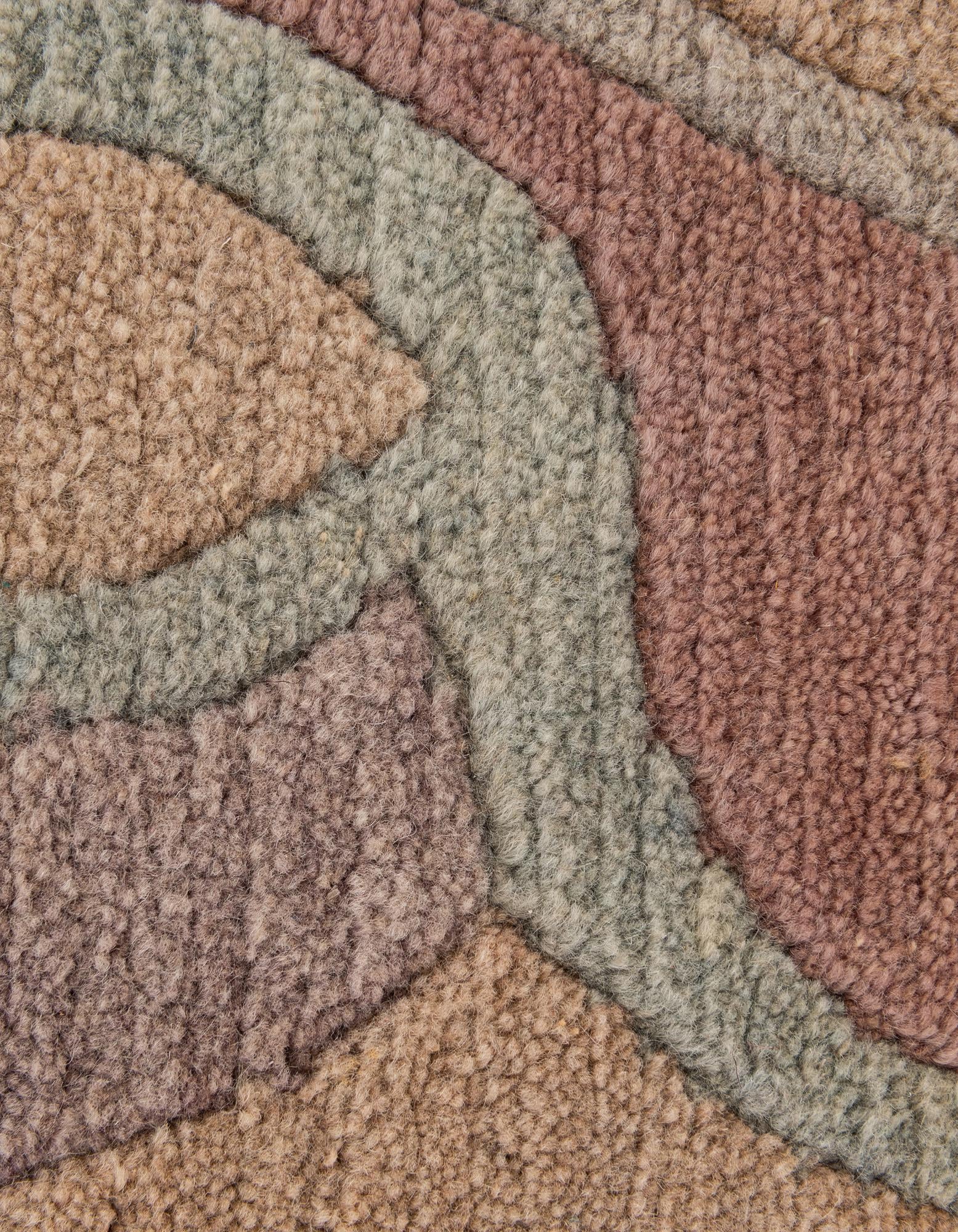 8' 4 x 11' 6 Hand Knotted Tibet Wool Rug