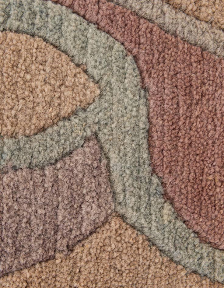 Detail image of 8' 4 x 11' 6  Hand Knotted Tibet Wool Rug