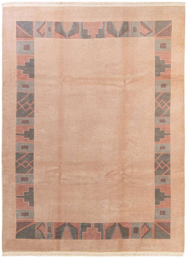 8' 4 x 11' 4 Hand Knotted Tibet Wool Rug