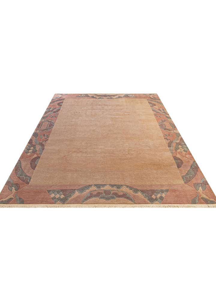 8' 5 x 11' 9 Hand Knotted Tibet Wool Rug