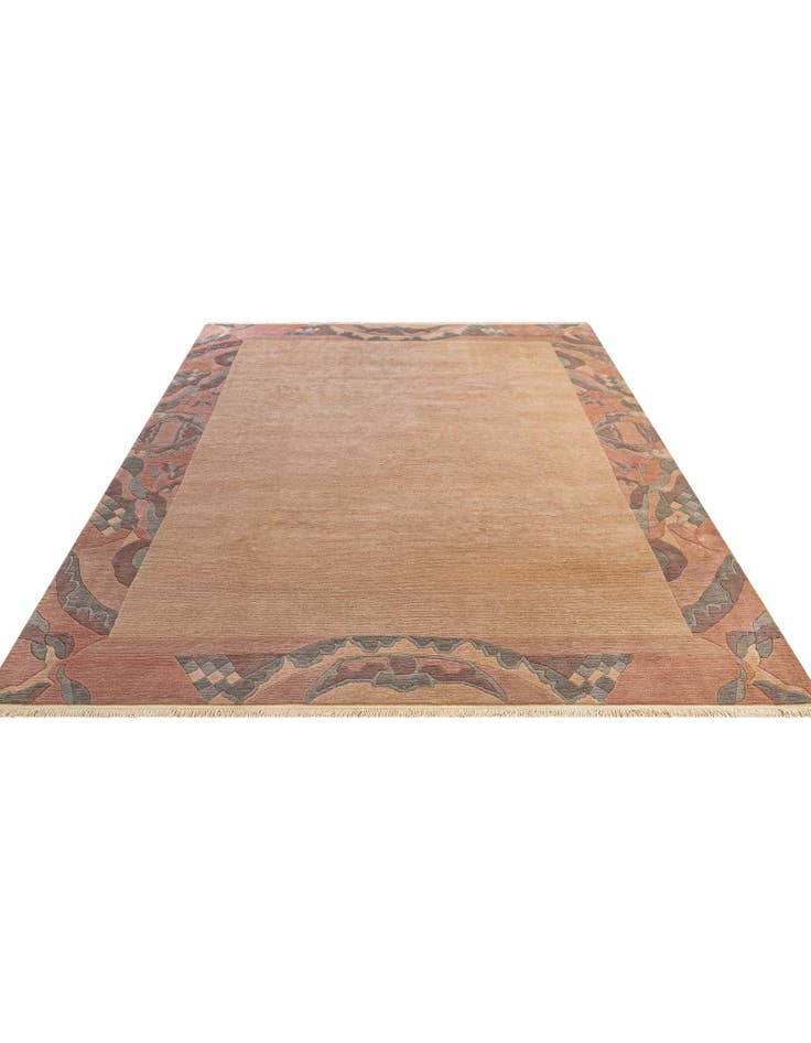 Detail image of 8' 5 x 11' 9 Hand Knotted Tibet Wool Rug
