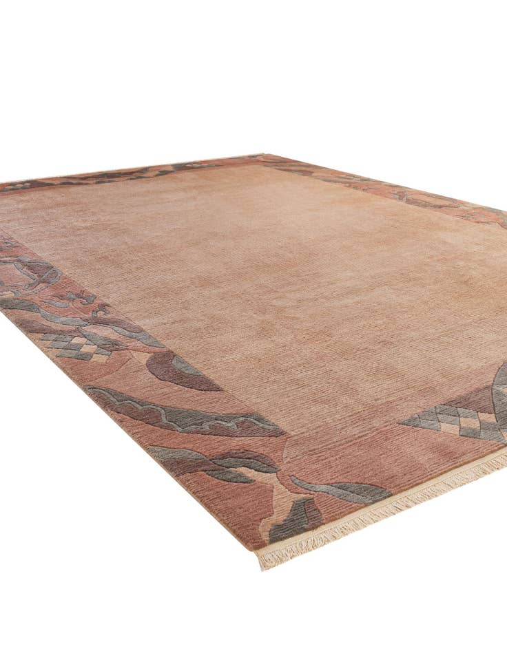 Detail image of 8' 5 x 11' 9 Hand Knotted Tibet Wool Rug
