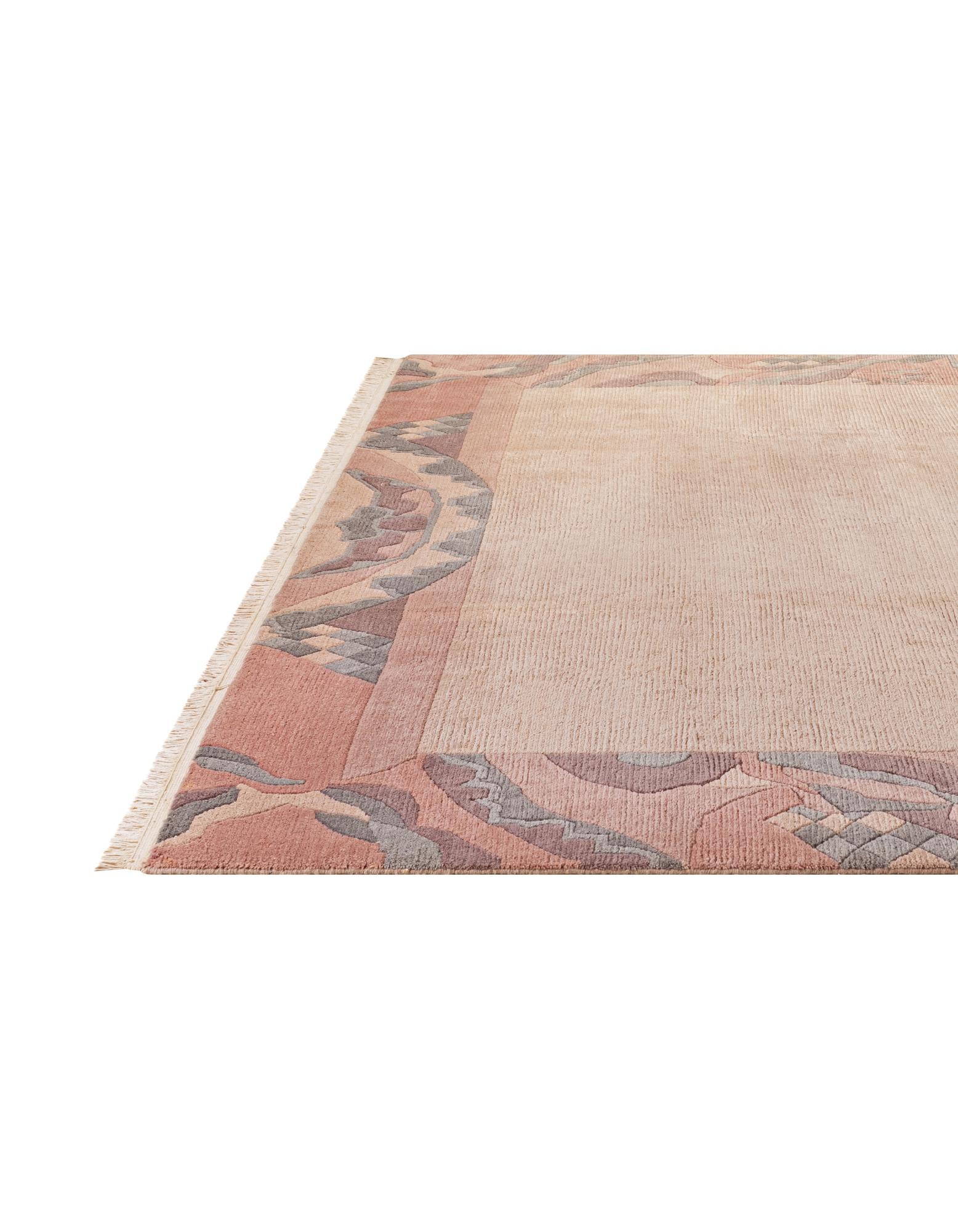 8' 5 x 11' 9 Hand Knotted Tibet Wool Rug