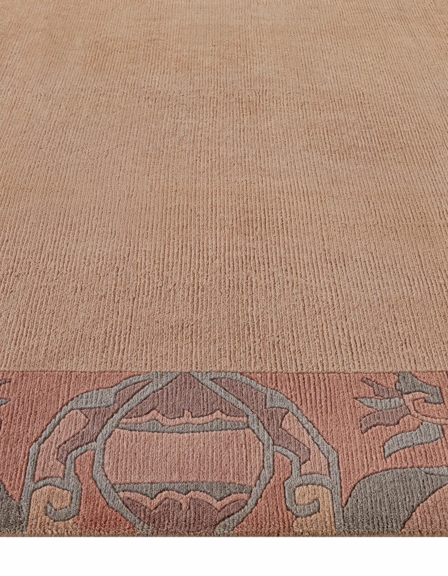 8' 5 x 11' 9 Hand Knotted Tibet Wool Rug