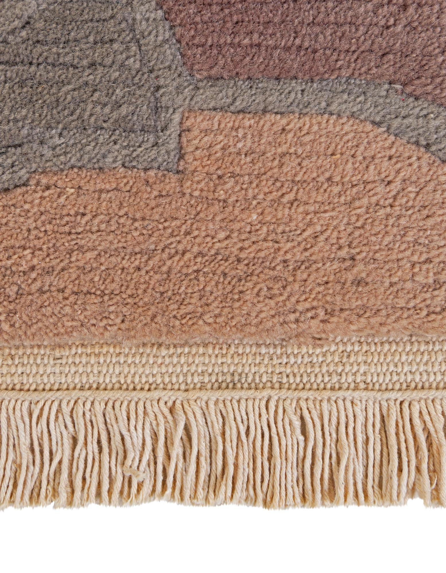 8' 5 x 11' 9 Hand Knotted Tibet Wool Rug