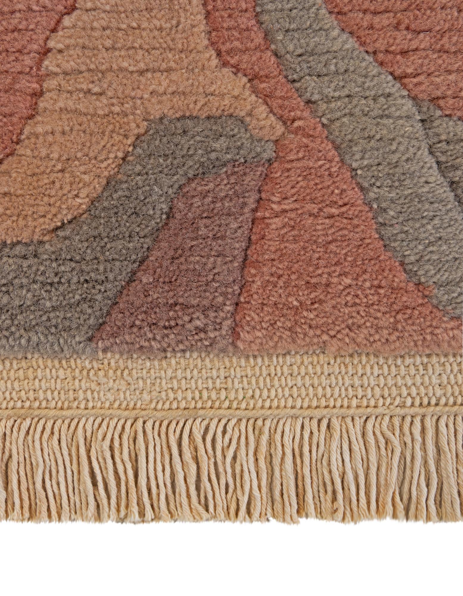 8' 5 x 11' 9 Hand Knotted Tibet Wool Rug