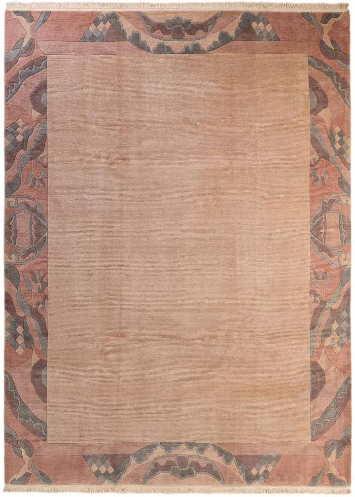 8' 5 x 11' 9 Hand Knotted Tibet Wool Rug