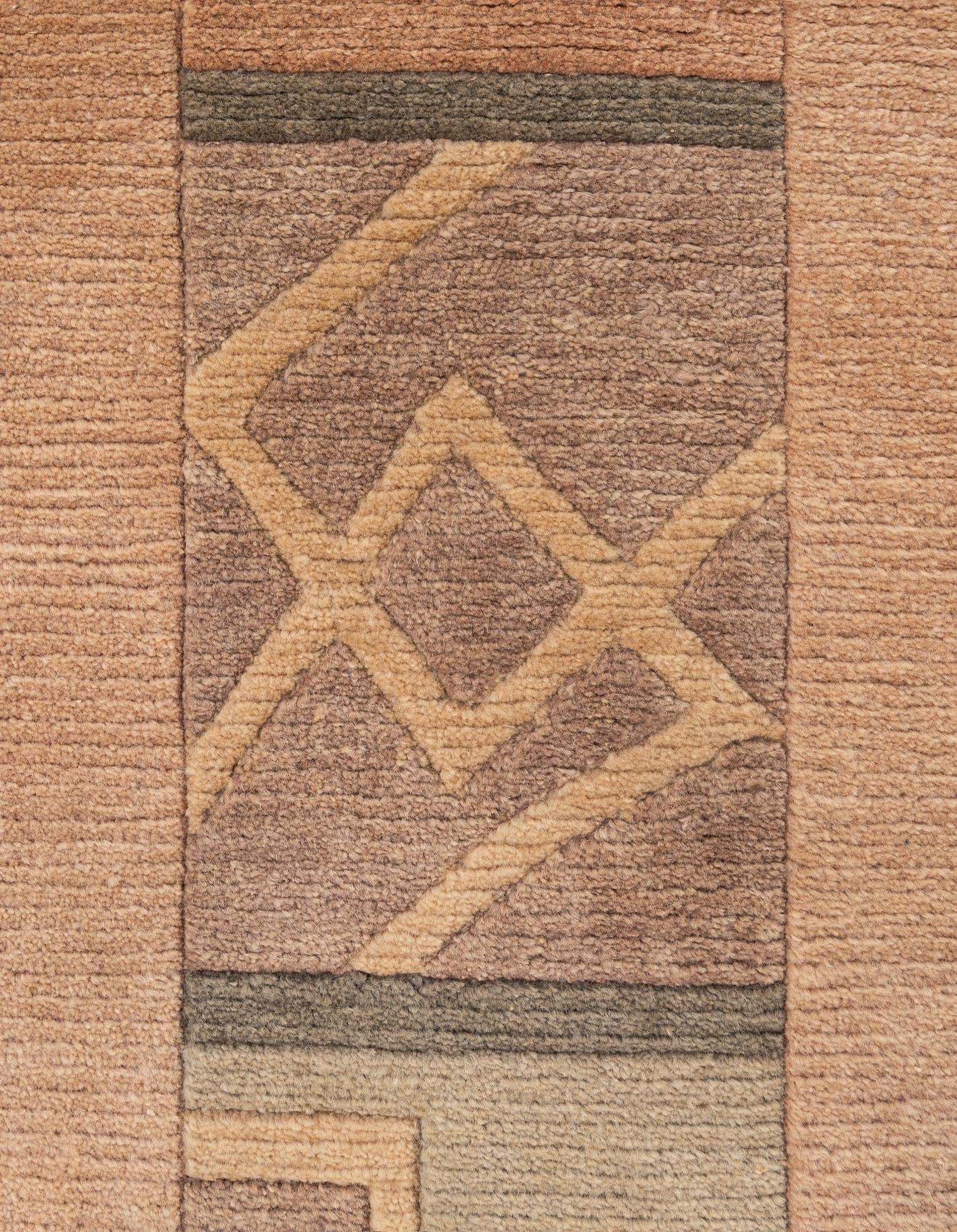 250cm x 350cm anudado a mano Tibet Alfombra Lana
