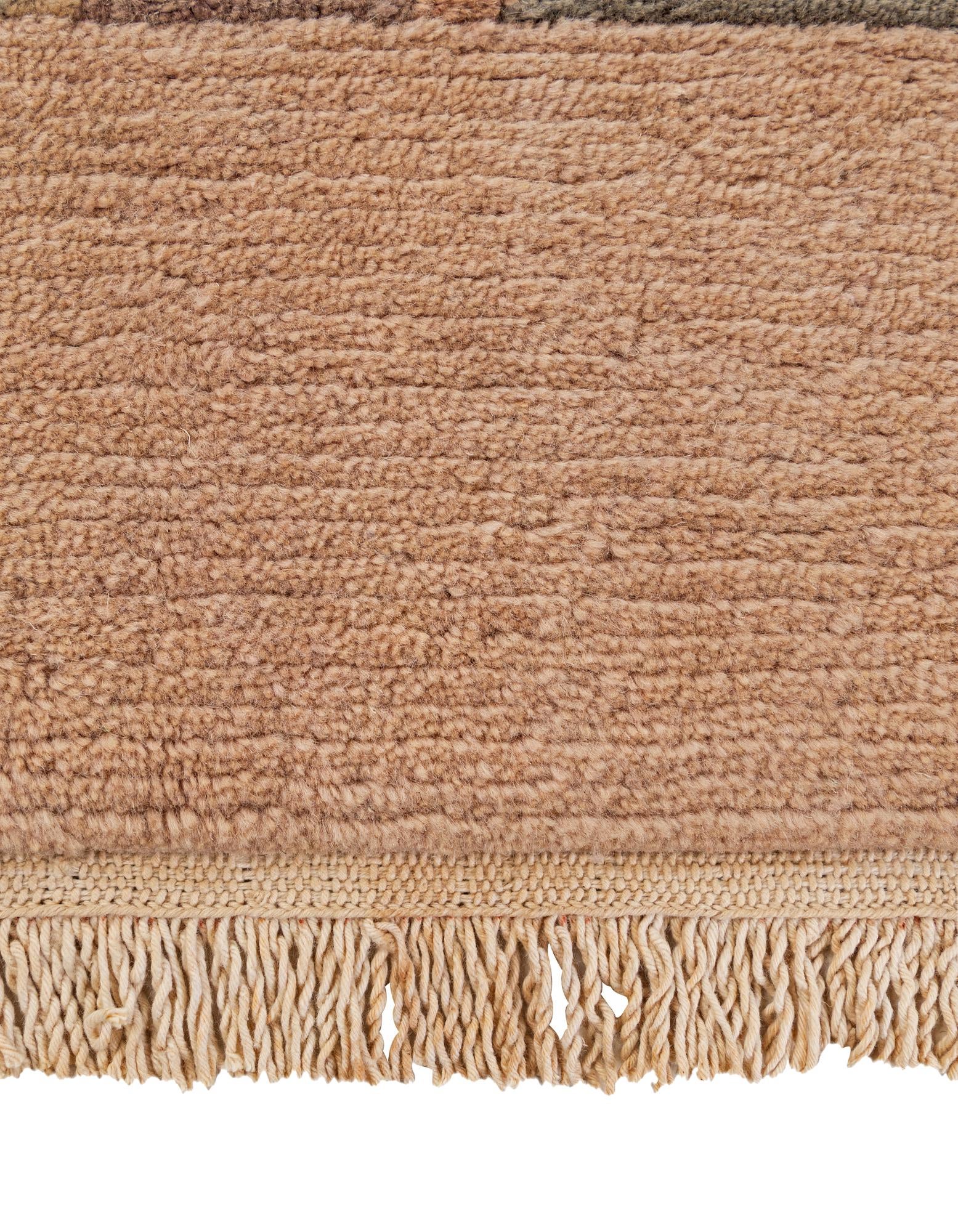 250cm x 350cm anudado a mano Tibet Alfombra Lana