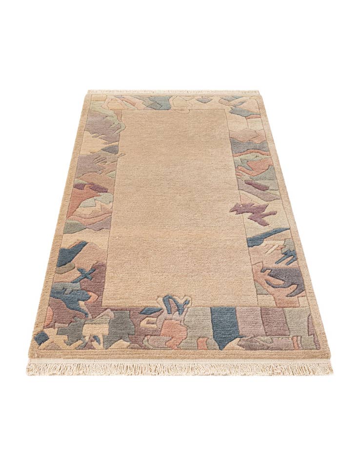 Detail image of 2' 6 x 4' 9  Hand Knotted Tibet Wool Rug