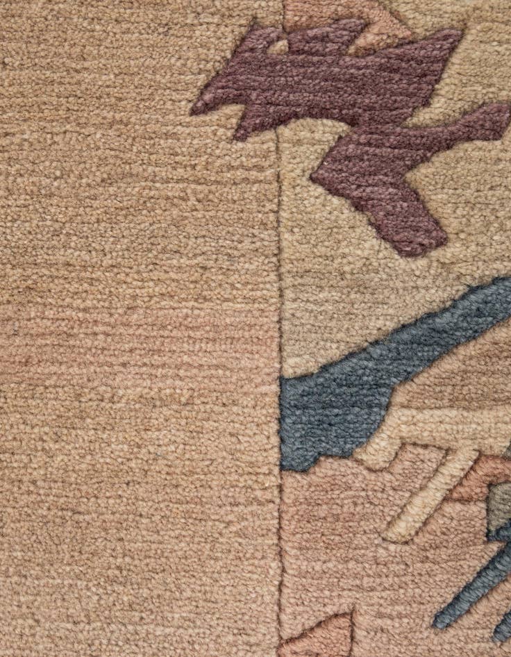 Detail image of 2' 6 x 4' 9  Hand Knotted Tibet Wool Rug