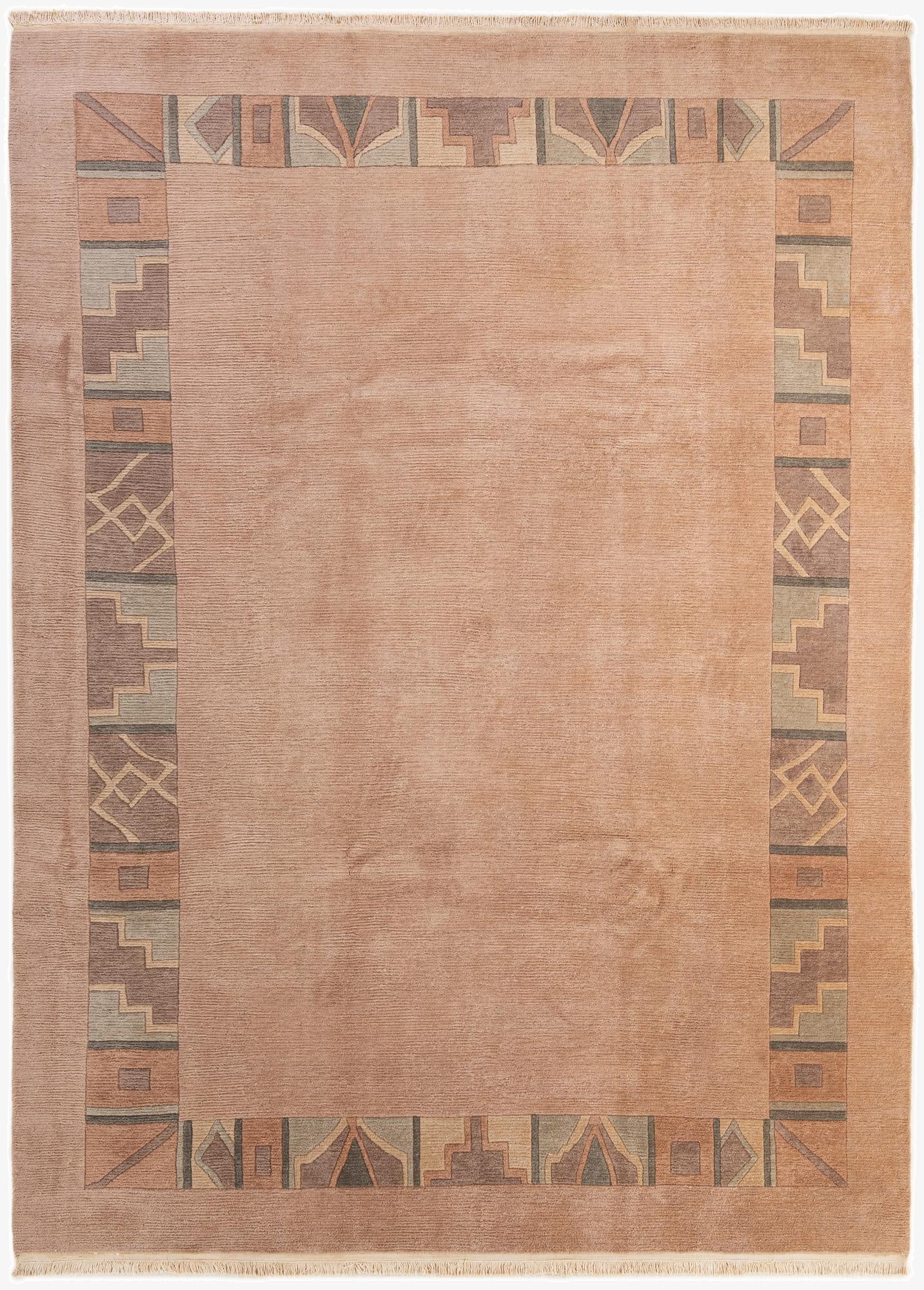 8' 3 x 11' 5  Hand Knotted Tibet Wool Rug