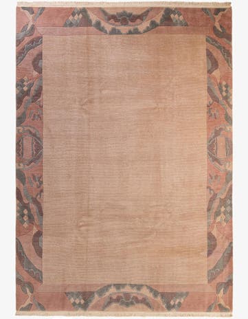 8' 5 x 11' 9 Hand Knotted Tibet Wool Rug