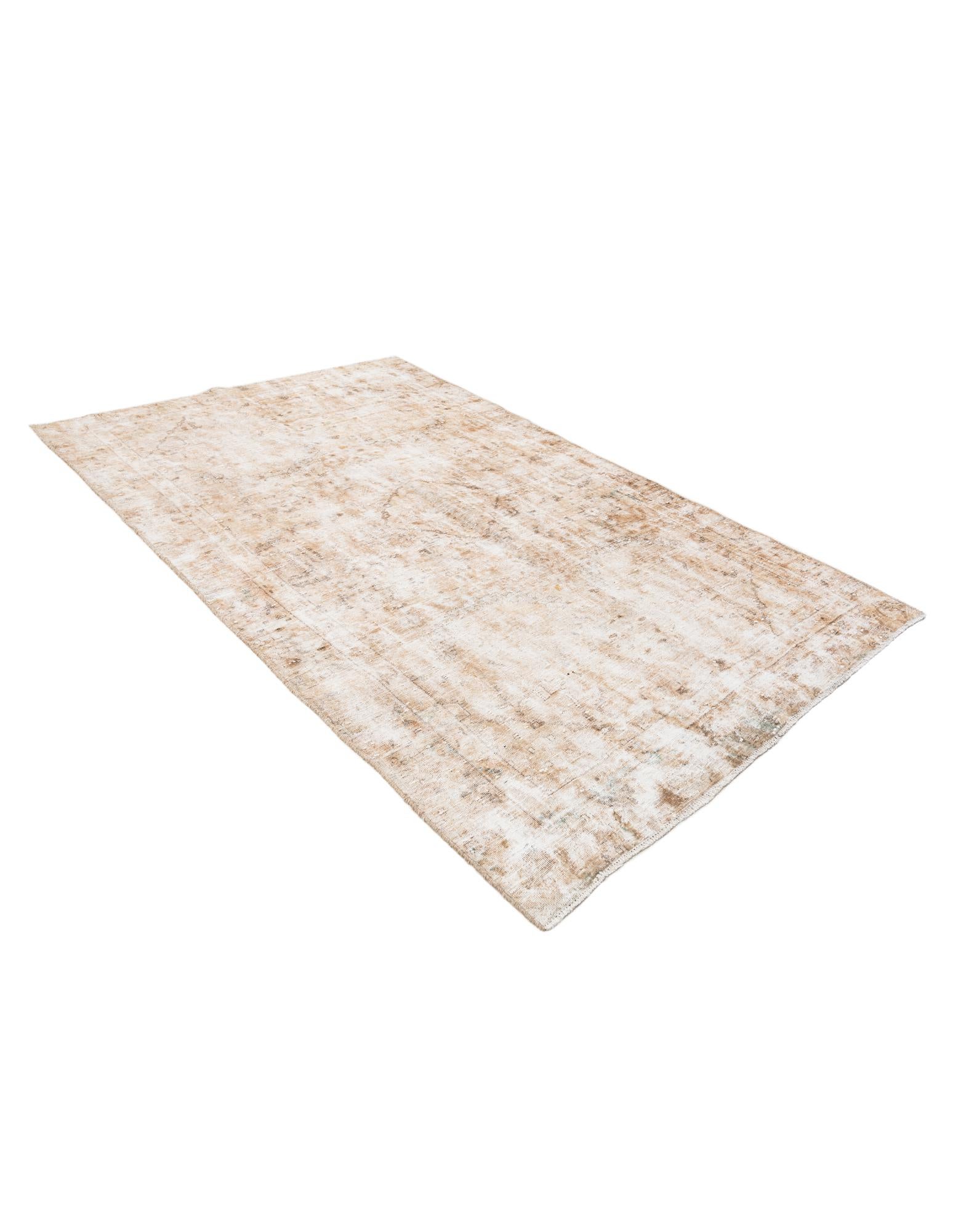 5' 7 x 8' 8 Hand Knotted Ultra Vintage Persian Wool Rug