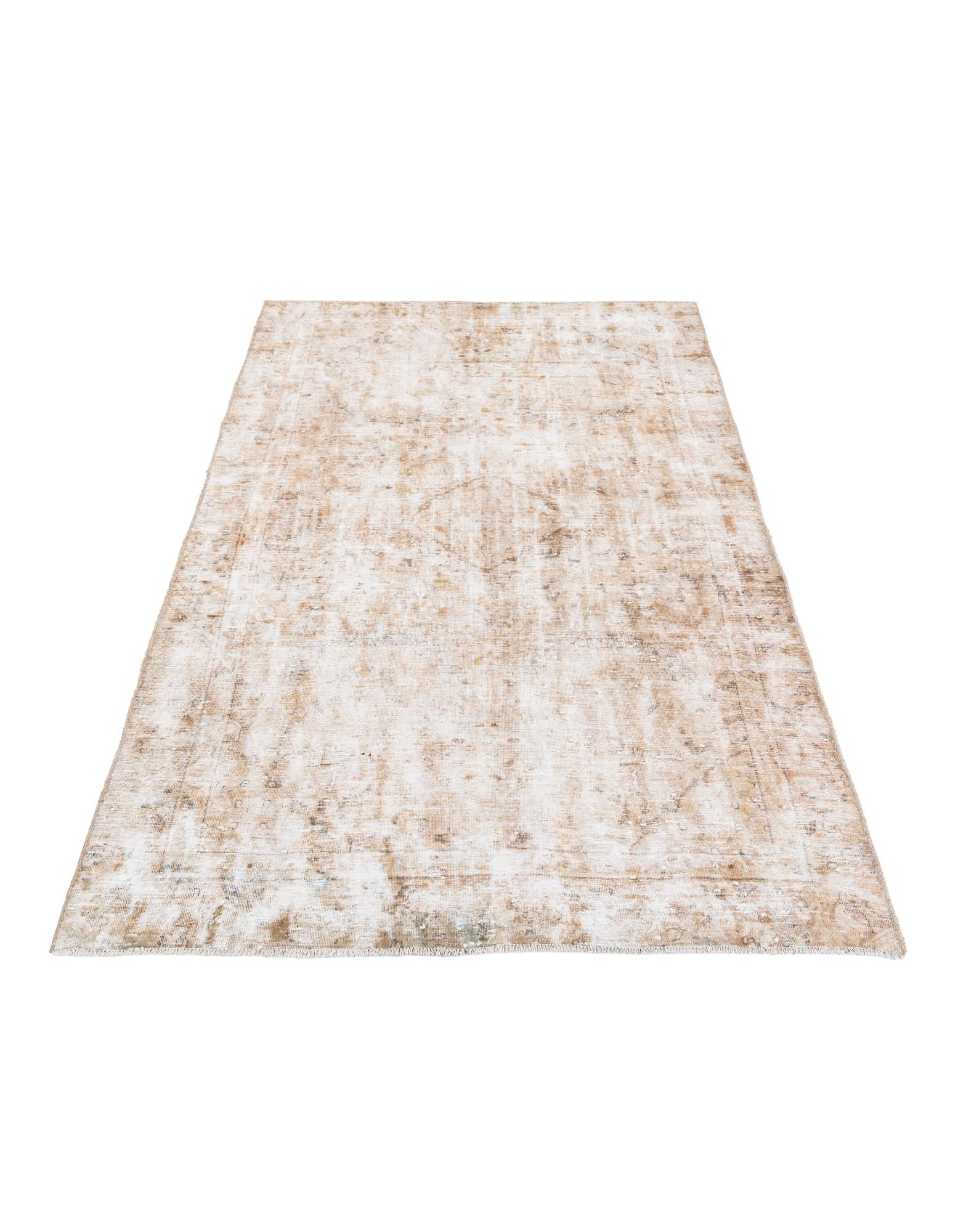 5' 7 x 8' 8 Hand Knotted Ultra Vintage Persian Wool Rug