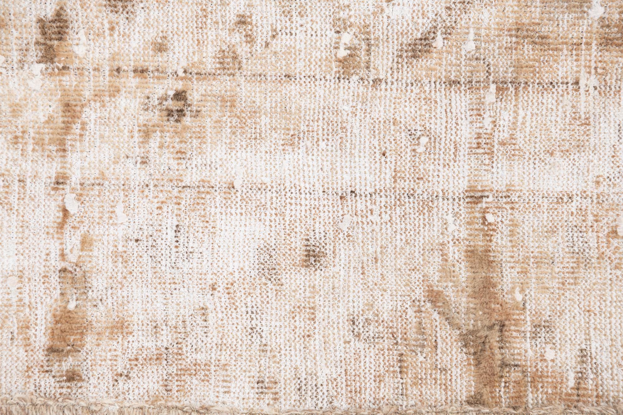 5' 7 x 8' 8 Hand Knotted Ultra Vintage Persian Wool Rug