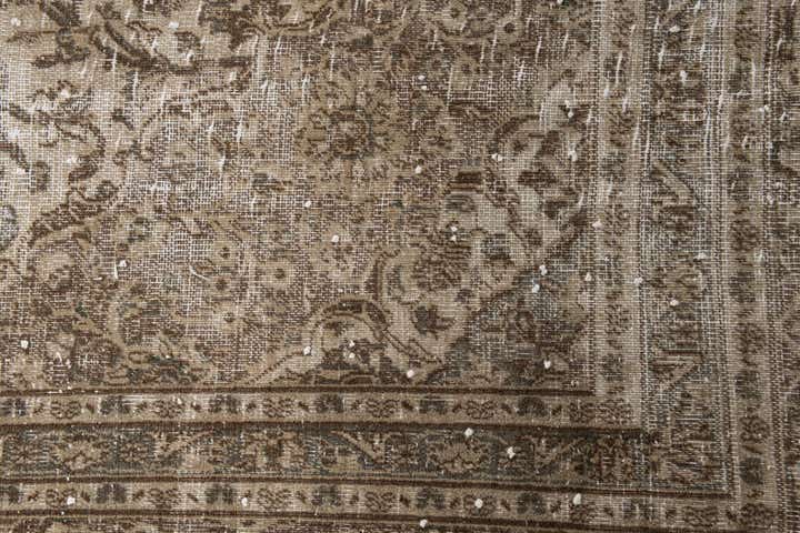 8' 6 x 11' 6 Hand Knotted Ultra Vintage Persian Wool Rug