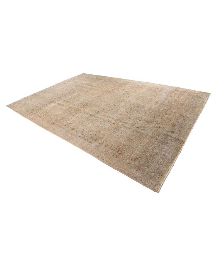 9' 4 x 13' 6 Hand Knotted Ultra Vintage Persian Wool Rug