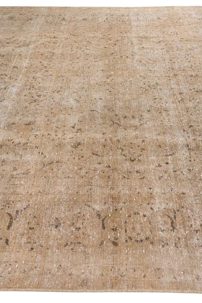 9' 4 x 13' 6 Hand Knotted Ultra Vintage Persian Wool Rug