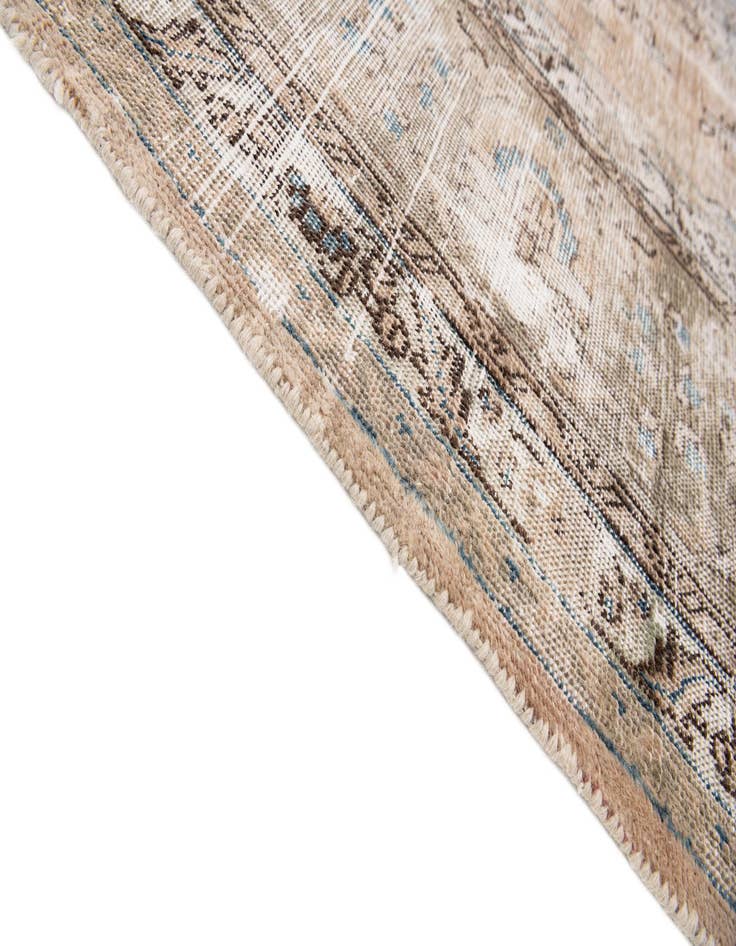 Detail image of 10' x 12' 1  Hand Knotted Ultra Vintage Persian Wool Rug