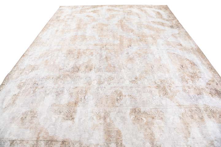 9' 3 x 12' 2 Hand Knotted Ultra Vintage Persian Wool Rug