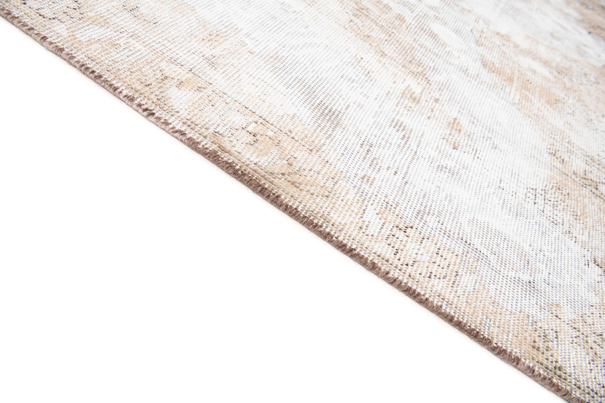 9' 3 x 12' 2 Hand Knotted Ultra Vintage Persian Wool Rug