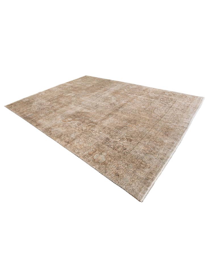Detail image of 9' 1 x 12' 2 Hand Knotted Ultra Vintage Persian Wool Rug