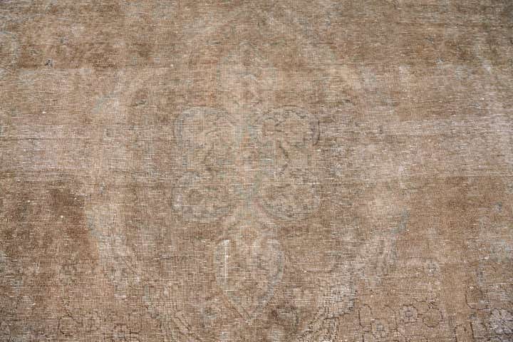 9' 1 x 12' 2 Hand Knotted Ultra Vintage Persian Wool Rug