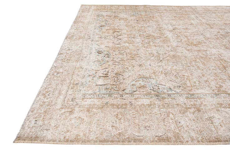 Detail image of 8' 7 x 11' 4 Hand Knotted Ultra Vintage Persian Wool Rug
