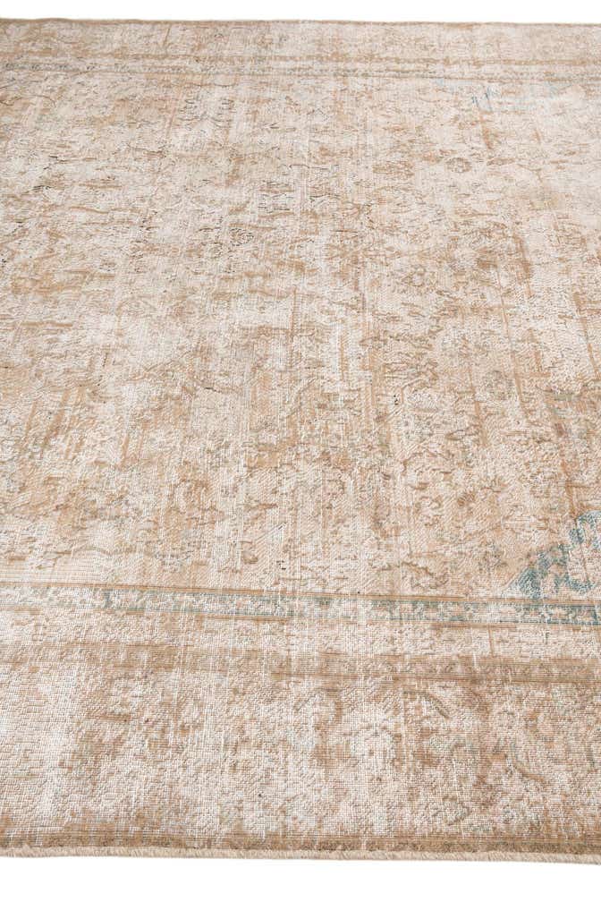 8' 7 x 11' 4 Hand Knotted Ultra Vintage Persian Wool Rug