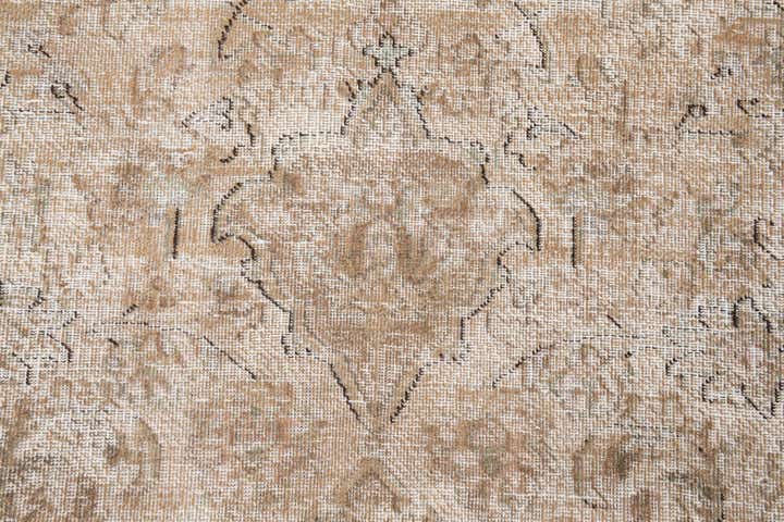 8' 7 x 11' 4 Hand Knotted Ultra Vintage Persian Wool Rug