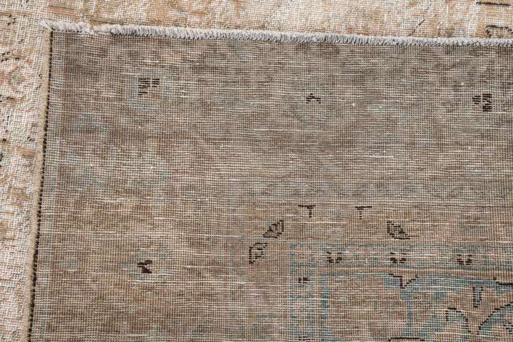 8' 7 x 11' 4 Hand Knotted Ultra Vintage Persian Wool Rug