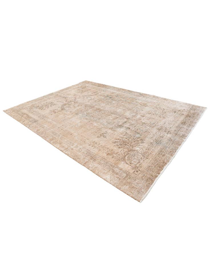 Detail image of 8' 2 x 11' 1  Hand Knotted Ultra Vintage Persian Wool Rug