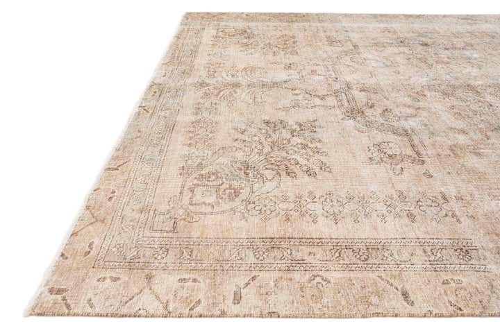 8' 2 x 11' 1 Hand Knotted Ultra Vintage Persian Wool Rug