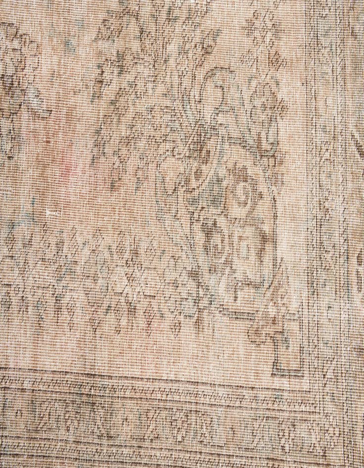 Detail image of 8' 2 x 11' 1  Hand Knotted Ultra Vintage Persian Wool Rug