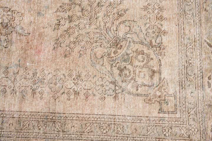 8' 2 x 11' 1 Hand Knotted Ultra Vintage Persian Wool Rug