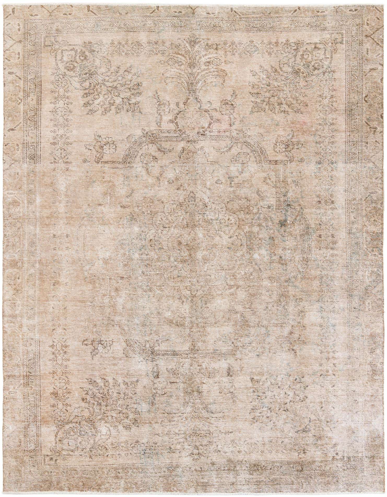 Primary image 8' 2 x 11' 1  Hand Knotted Ultra Vintage Persian Wool Rug