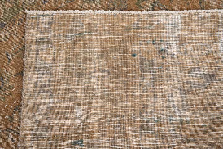 8' 10 x 10' 10 Hand Knotted Ultra Vintage Persian Wool Rug