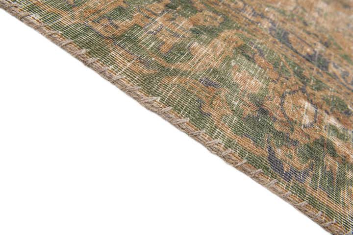 8' 10 x 10' 10 Hand Knotted Ultra Vintage Persian Wool Rug