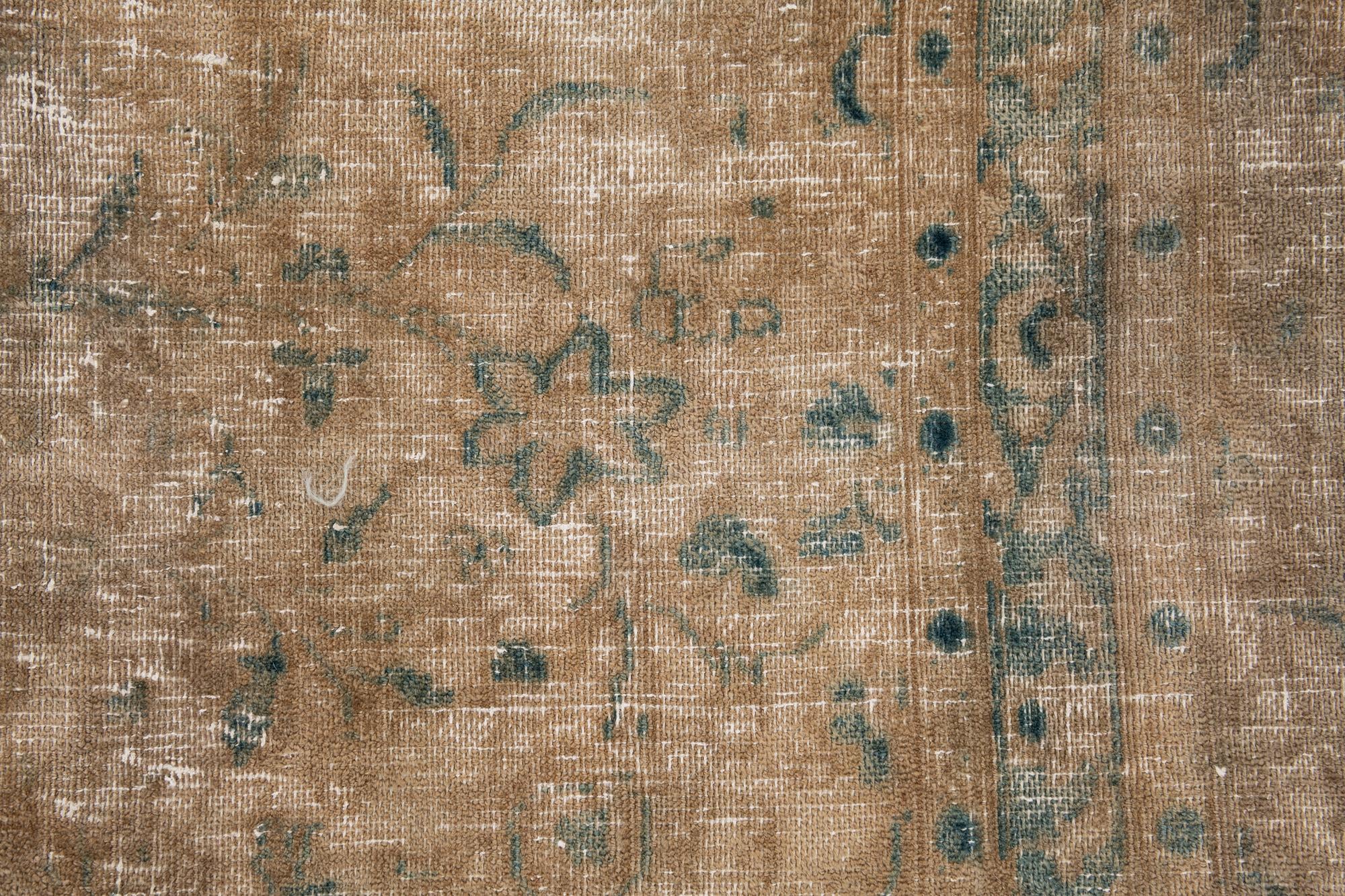 7' 8 x 11' 10 Hand Knotted Ultra Vintage Persian Wool Rug
