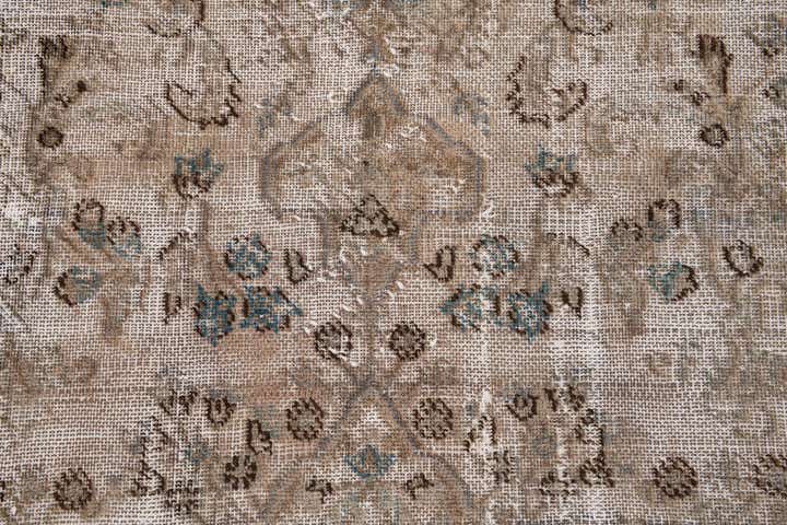 7' x 10' 1 Hand Knotted Ultra Vintage Persian Wool Rug