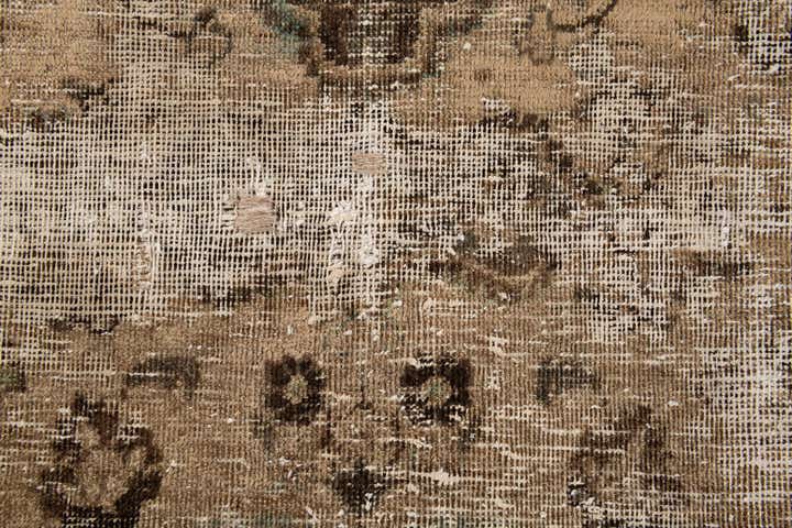 8' 1 x 11' 4 Hand Knotted Ultra Vintage Persian Wool Rug