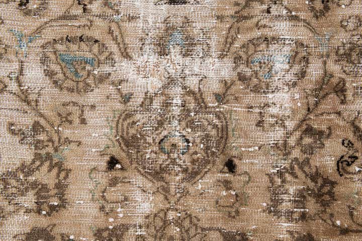 9' 5 x 12' 3 Hand Knotted Ultra Vintage Persian Wool Rug