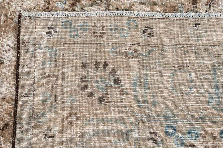 9' 7 x 12' 5 Hand Knotted Ultra Vintage Persian Wool Rug