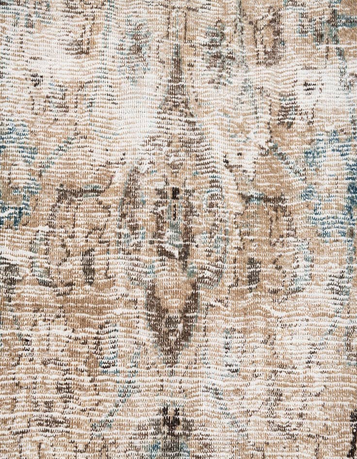 Detail image of 8' x 11' 10  Hand Knotted Ultra Vintage Persian Wool Rug