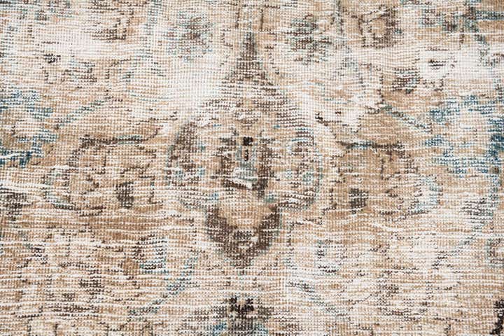 8' x 11' 10 Hand Knotted Ultra Vintage Persian Wool Rug