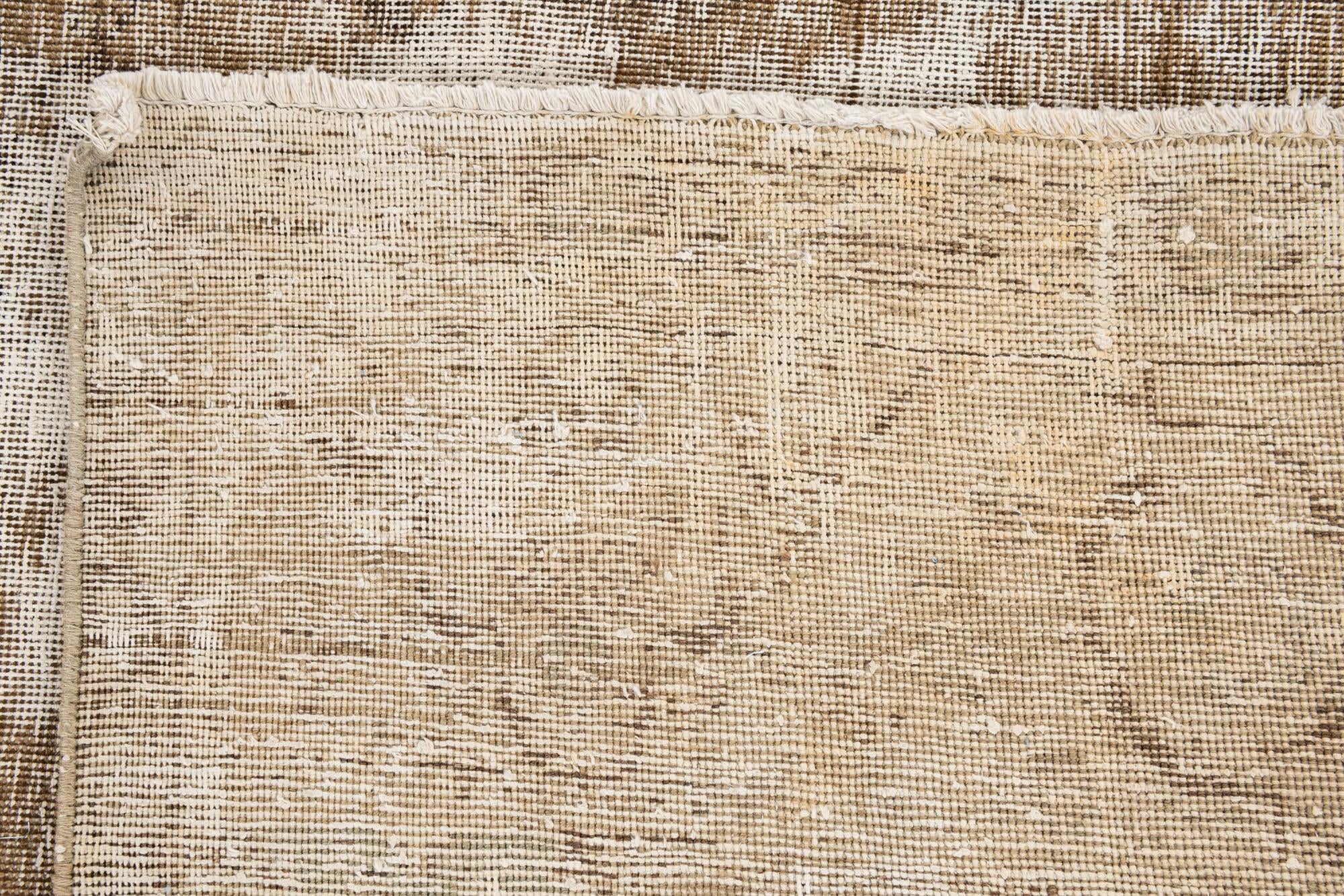 9' 5 x 12' 3 Hand Knotted Ultra Vintage Persian Wool Rug
