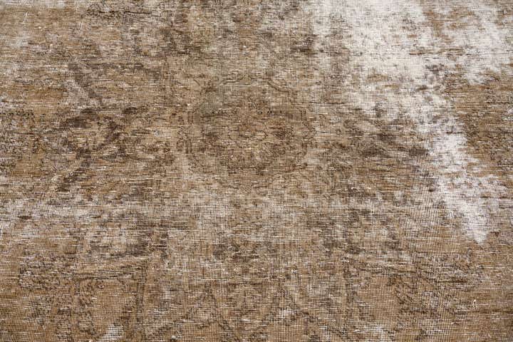 9' 5 x 12' 3 Hand Knotted Ultra Vintage Persian Wool Rug