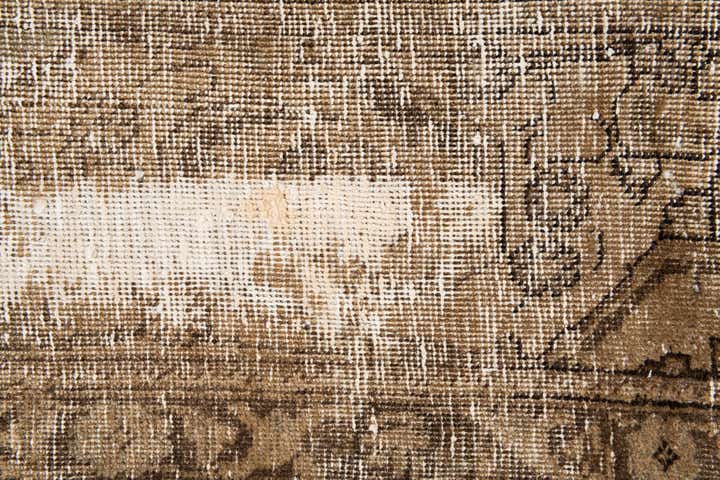 9' 5 x 12' 3 Hand Knotted Ultra Vintage Persian Wool Rug
